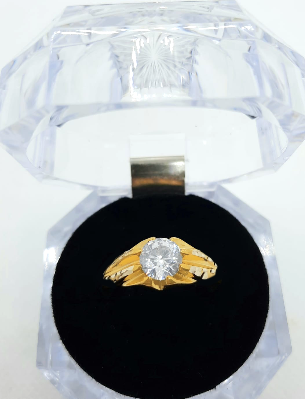 Gold Gent Ring